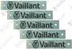 VAILLANT-Firmenschild-x5-VC-10-15-20-25-30-CS-1-5-R1-u-w-Vaillant-Nr-0010031281 gallery number 1